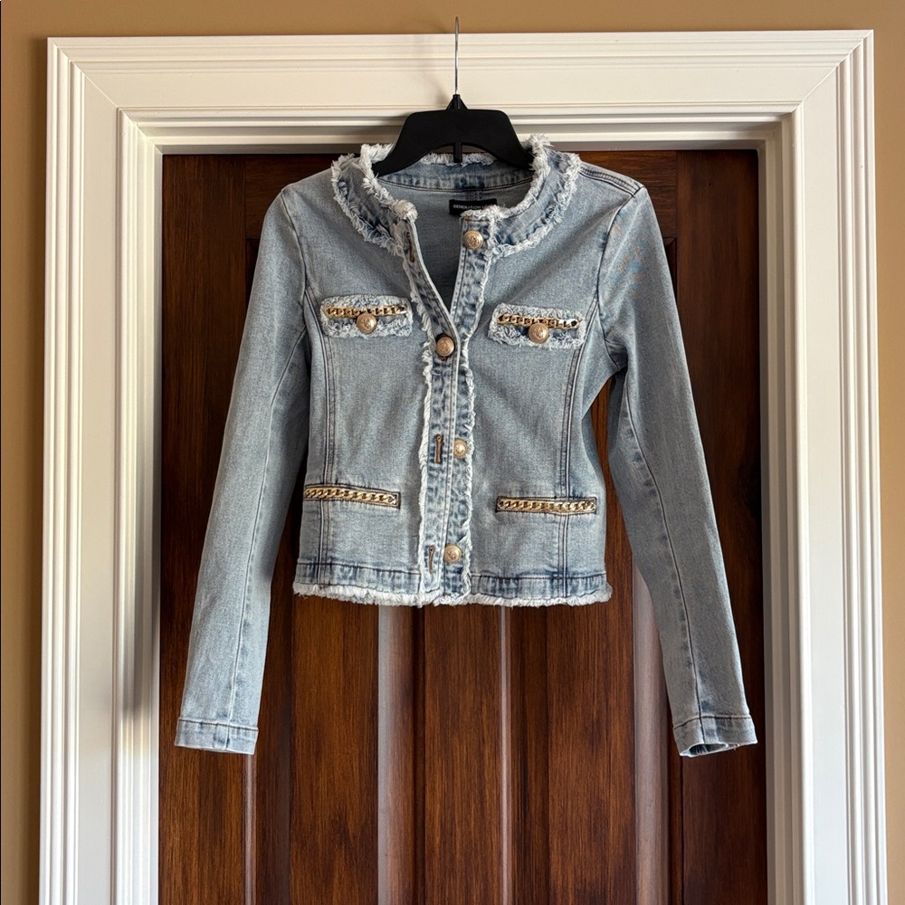 Generation Love Light Blue Denim Jacket